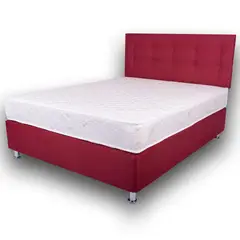 SPOMO - Box Americano Alegro T3500 Capitoné 2 PL Rojo