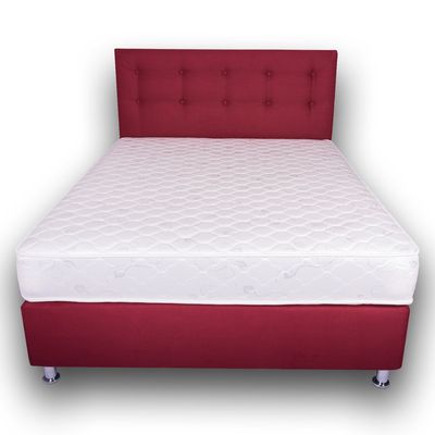 Imagen 2 del producto Box Americano Alegro T3500 Capitoné 2 PL Rojo