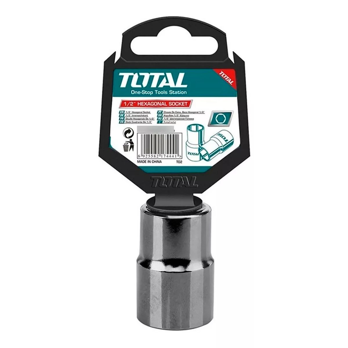 TOTAL TOOLS - Dado Hexagonal 1/2 X 17 Mm Total