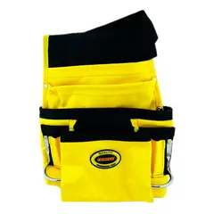 GENERICO - Coleto Carpintero Doble Porta Martillo Crownman