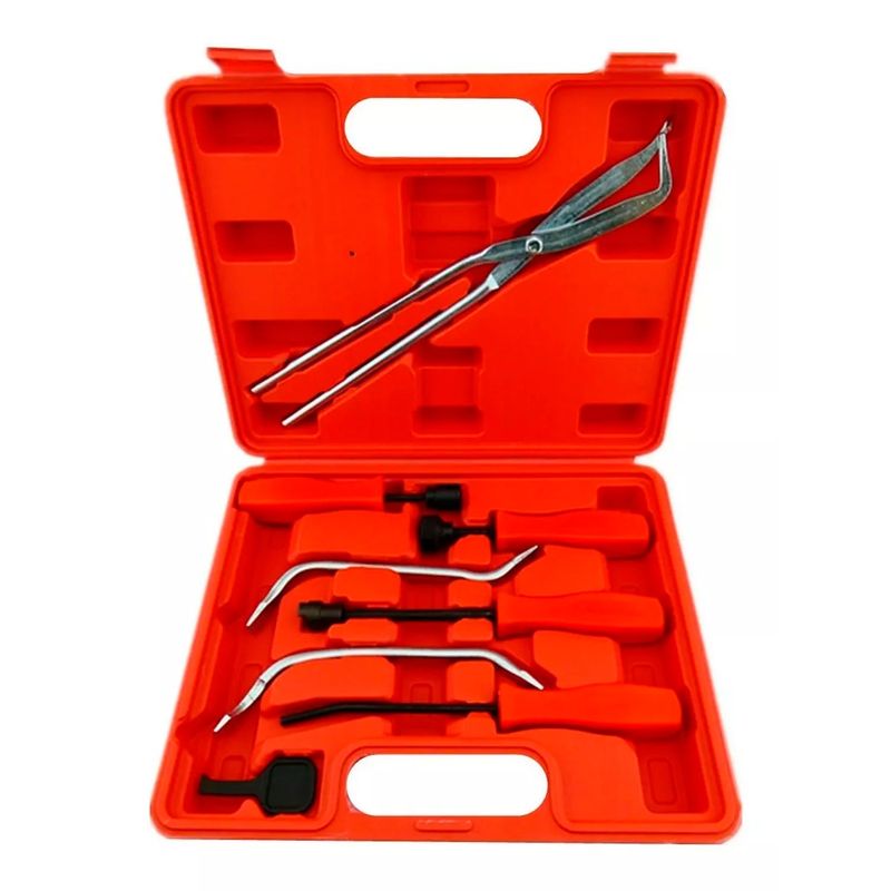 GENERICO - Kit Set Herramientas De Reparacion De Resorte De Freno 8 Pcs