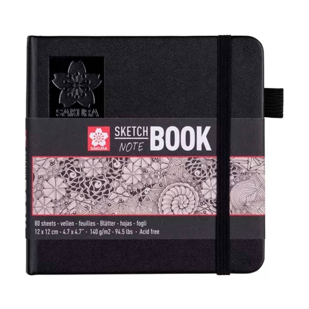 GENERICO - Cuaderno De Dibujo 80 Hojas 12x12 Cms