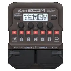 ZOOM - A1 FOUR PEDALERA MULTIEFECTO