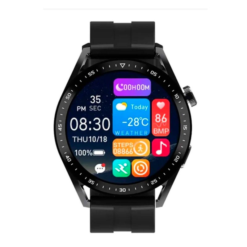 GENERICO - Reloj Inteligente Smartwatch Hw3 Pro Negro