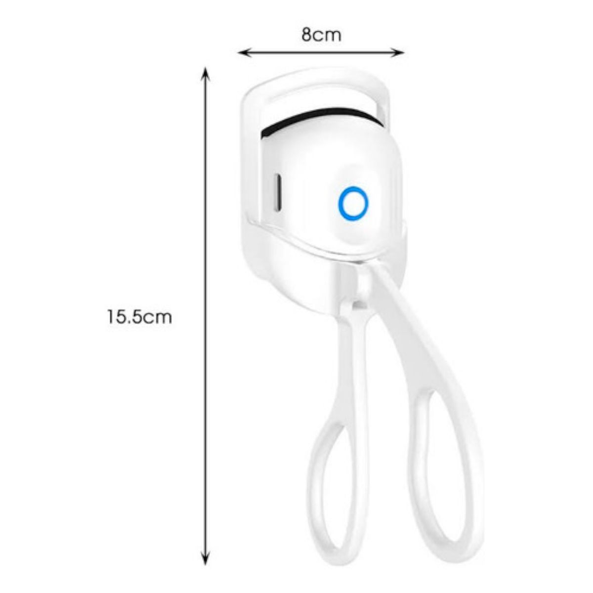 GENERICO - Rizador De Pestañas Elctrico De Lasrga Duración Carga Usb