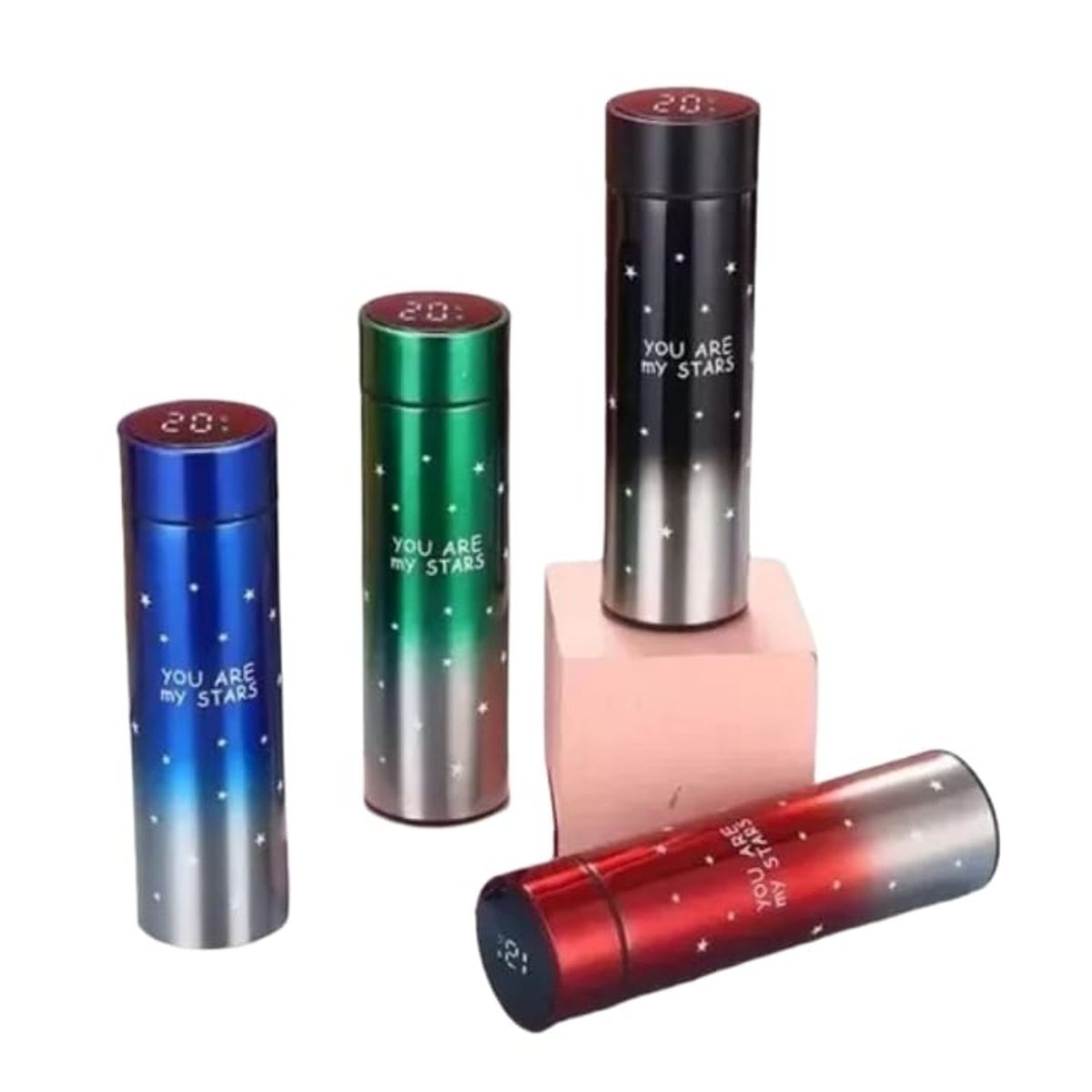 GENERICO - Termo De Agua Para Agua Caliente Fria Digital Táctil 500ml