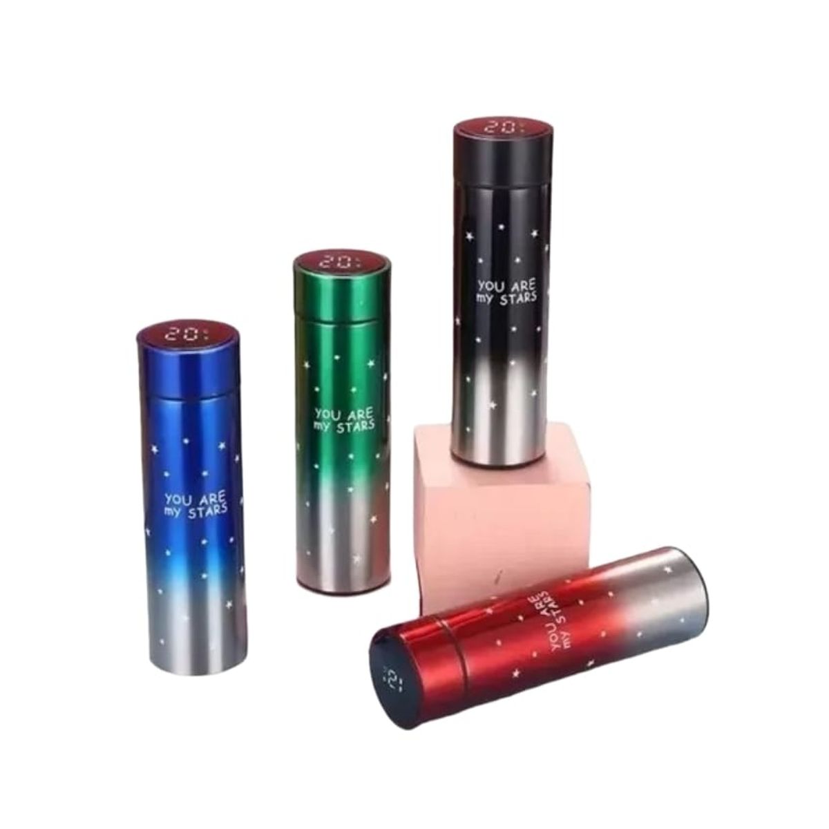 GENERICO - Termo De Agua Para Agua Caliente Fria Digital Táctil 500ml