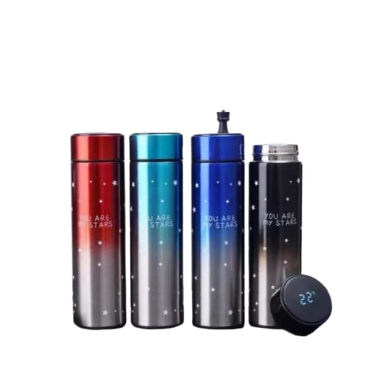 GENERICO - Termo De Agua Para Agua Caliente Fria Digital Táctil 500ml