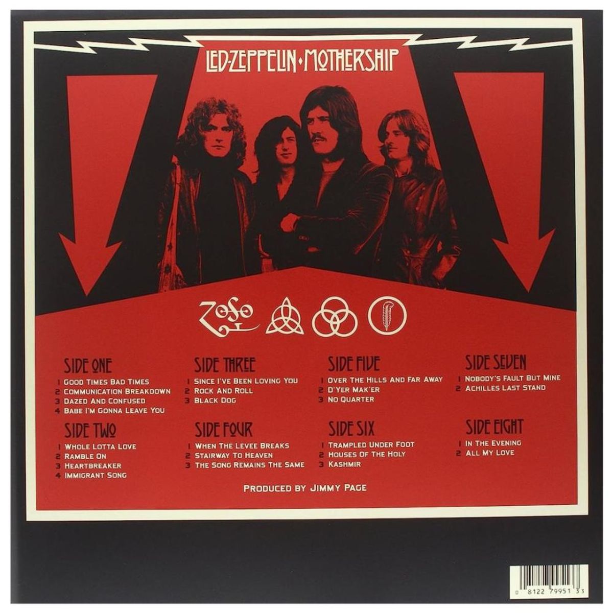 HITWAY MUSIC - LED ZEPPELIN - MOTHERSHIP (4LP) - VINILO HITWAY MUSIC