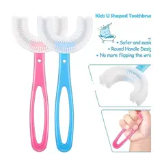 GENERICO - Cepillo De Dientes Para Niños En Forma De U