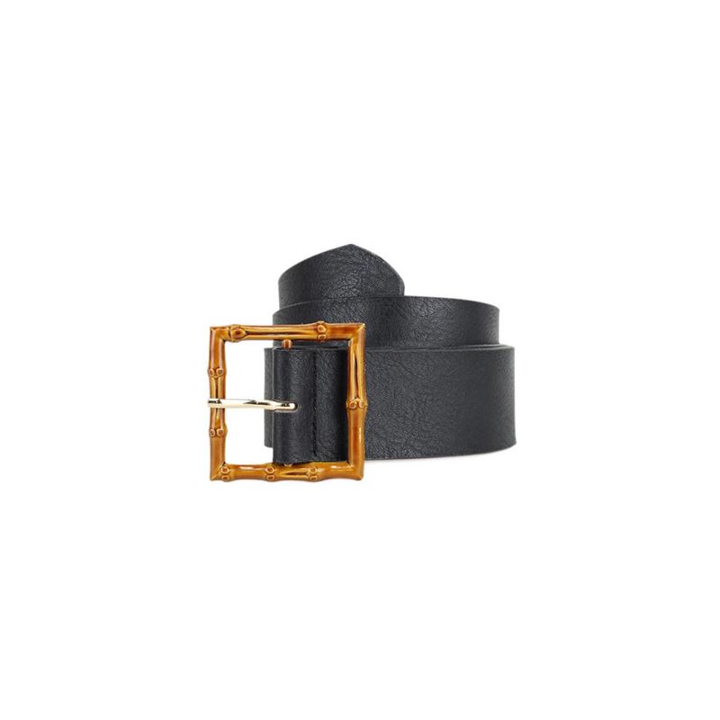CARVEN - Cinturón mujer Taupo negro Carven Paris