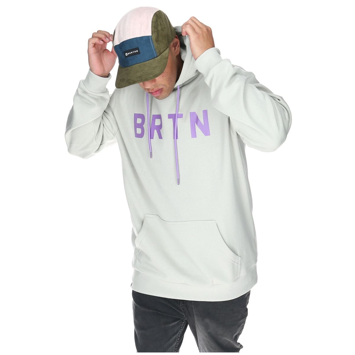 BURTON - Polerón Hombre Brtn Hoodie Gris BURTON