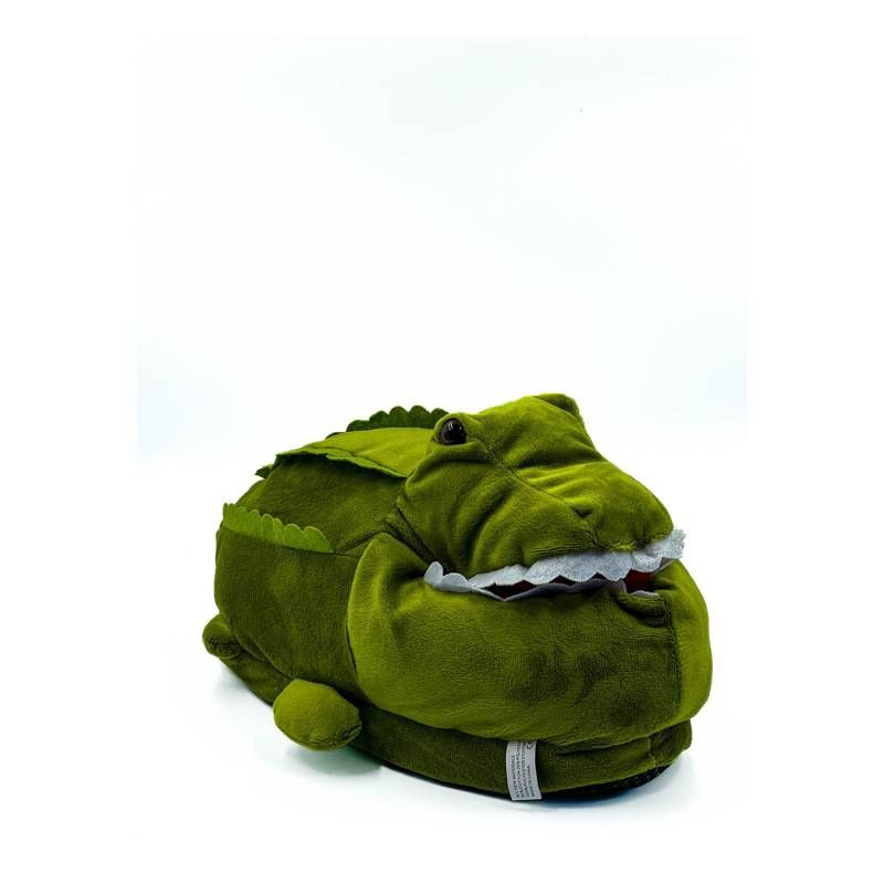 GENERICO - PANTUFLA INVIERNO COCODRILO TALLA ESTANDAR KAWAII
