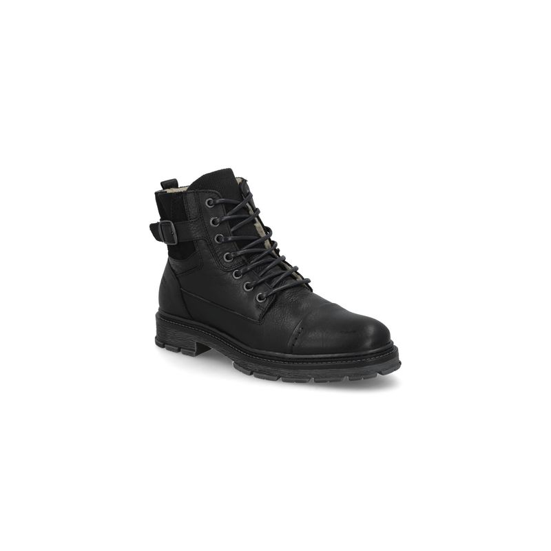 BULLBOXER - Botines Cuero Betws-6-80 Negro BULLBOXER
