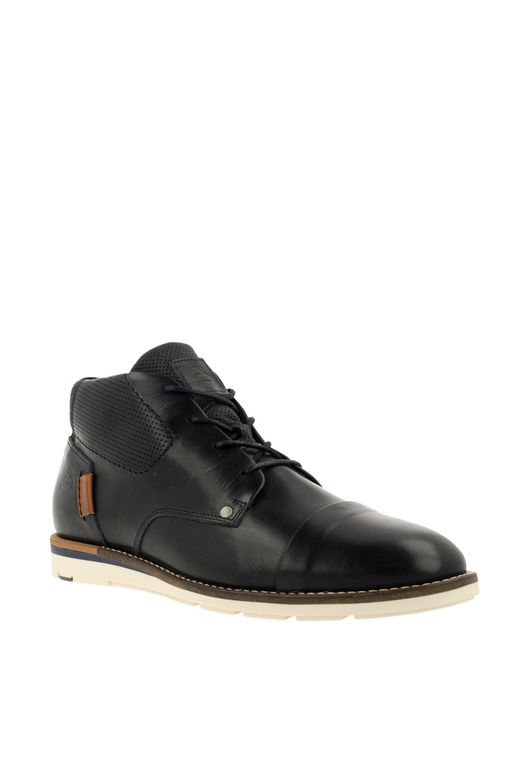 Botines Cuero Liddon-6-07 Azul