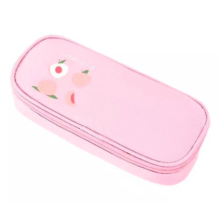 Estuche De Lapices Para Oficina Y Escuela Rosa