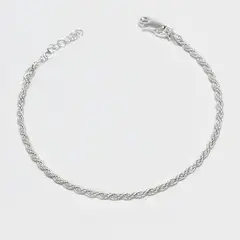 ROSETT - Pulsera tourbillón Plata ley 925