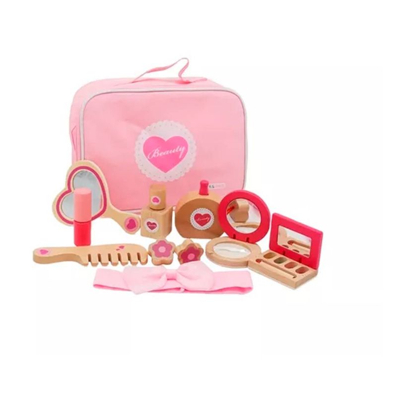GENERICO - Set Juguete Madera Didáctico Para Niñas Belleza