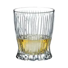 GENERICO - Set 6 Vasos de cristal 290ml diseño de rayas elegante…