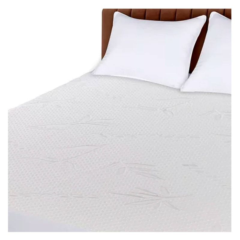 GENERICO - Cubre Colchon Protector Impermeable 2 Plazas 200x160