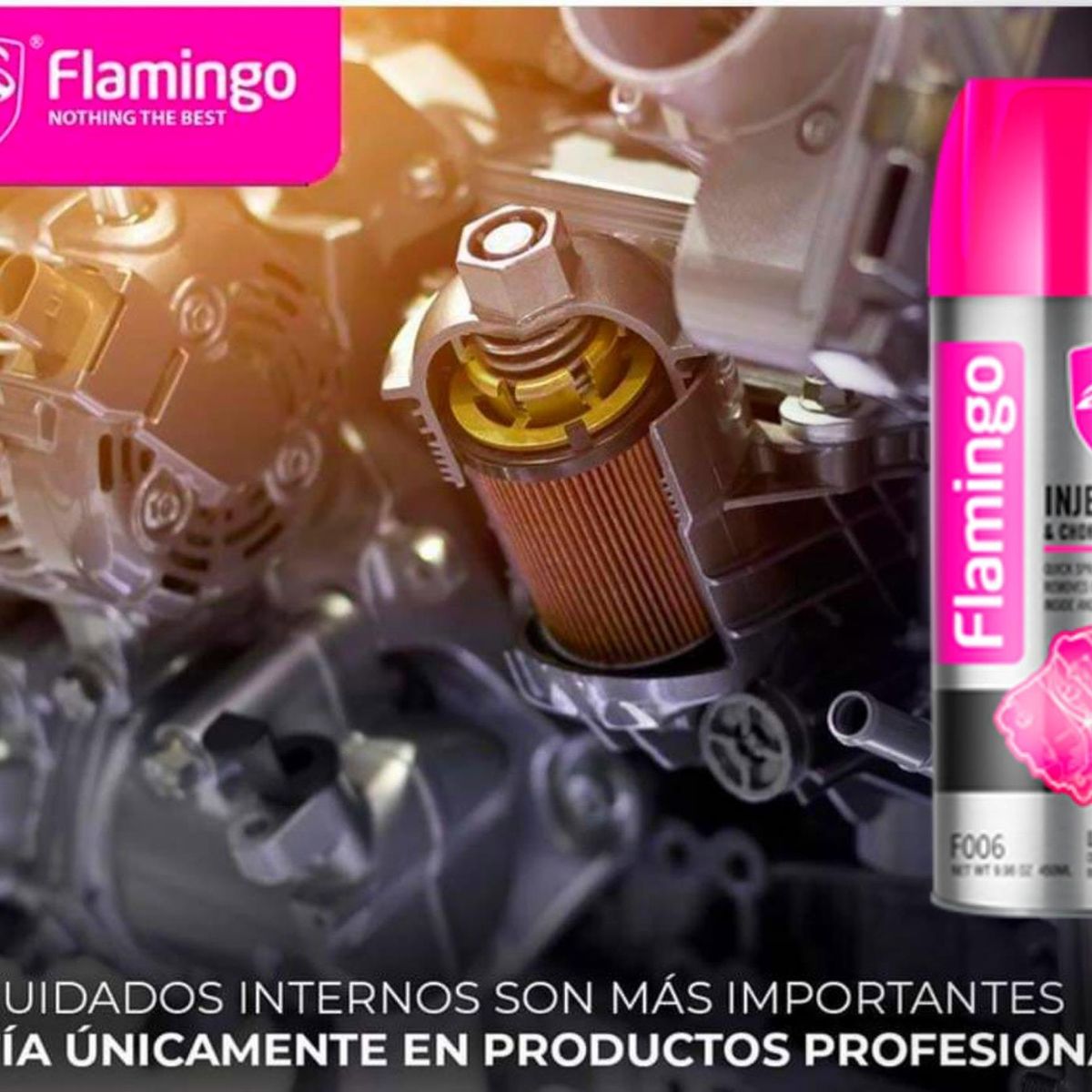FLAMINGOS - Limpia Inyectores 450ml Flamingochile