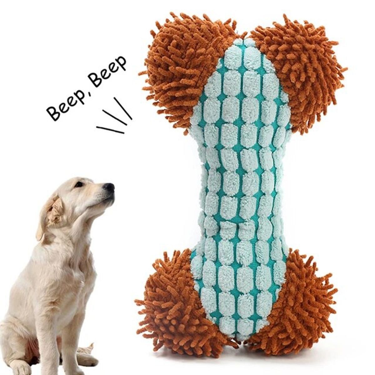 GENERICO - Peluche Para Mascota Sonoro Con Forma De Hueso