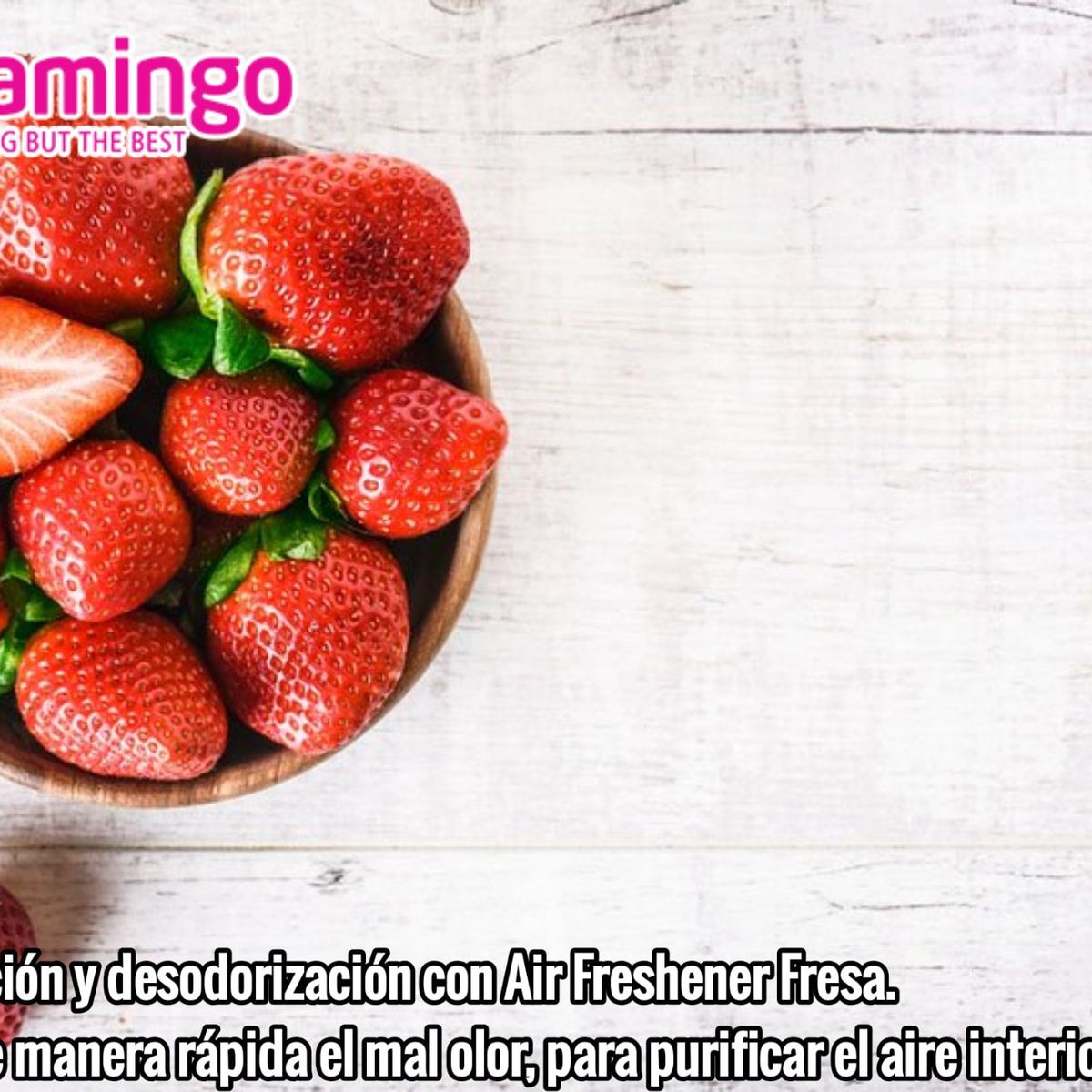 FLAMINGOS - Desodorante Ambiental Frutilla 330 Ml Flamingochile