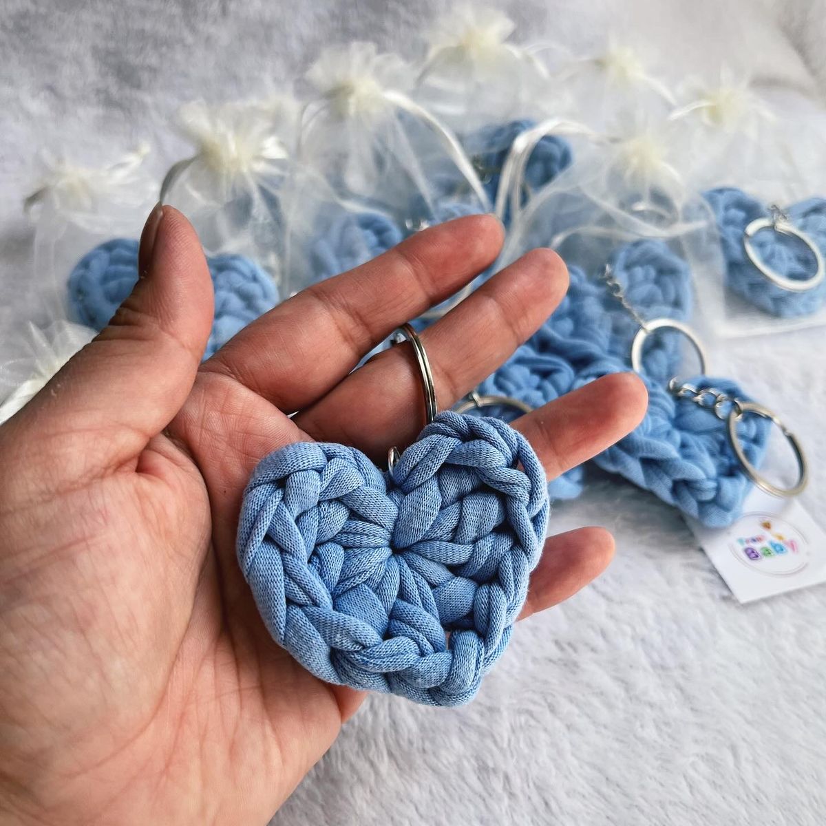 GENERICO - Set de recuerdos Corazón para Baby Shower