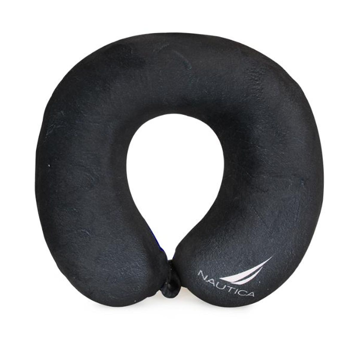 NAUTICA - Almohada de viaje Memory Foam negra NAUTICA