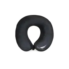 NAUTICA - Almohada de viaje Memory Foam negra