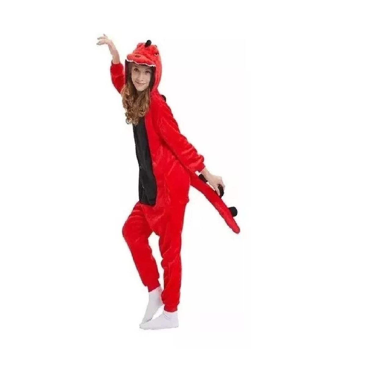GENERICO - Pijama Enteros Animales - Kigurumi Enterito Niños Adultos Dragon
