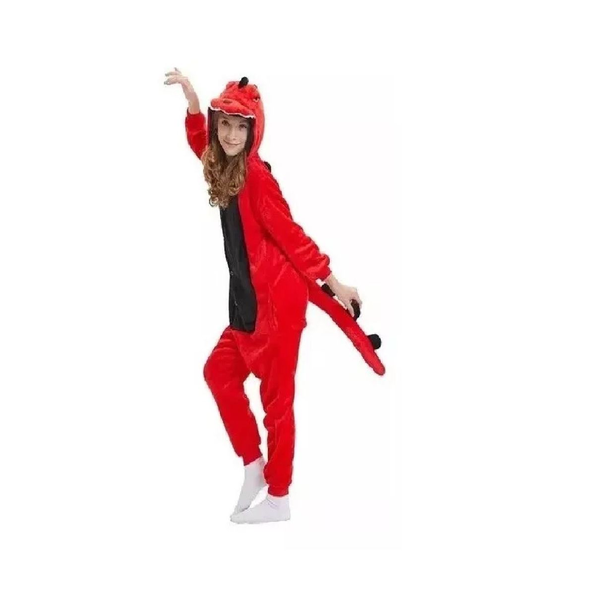 GENERICO - Pijama Enteros Animales - Kigurumi Enterito Niños Adultos Dragon