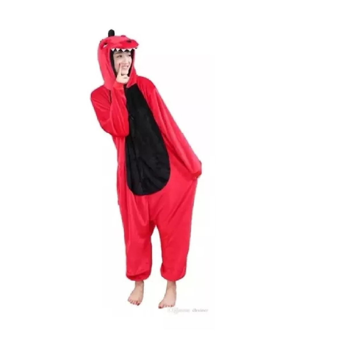 GENERICO - Pijama Enteros Animales - Kigurumi Enterito Niños Adultos Dragon