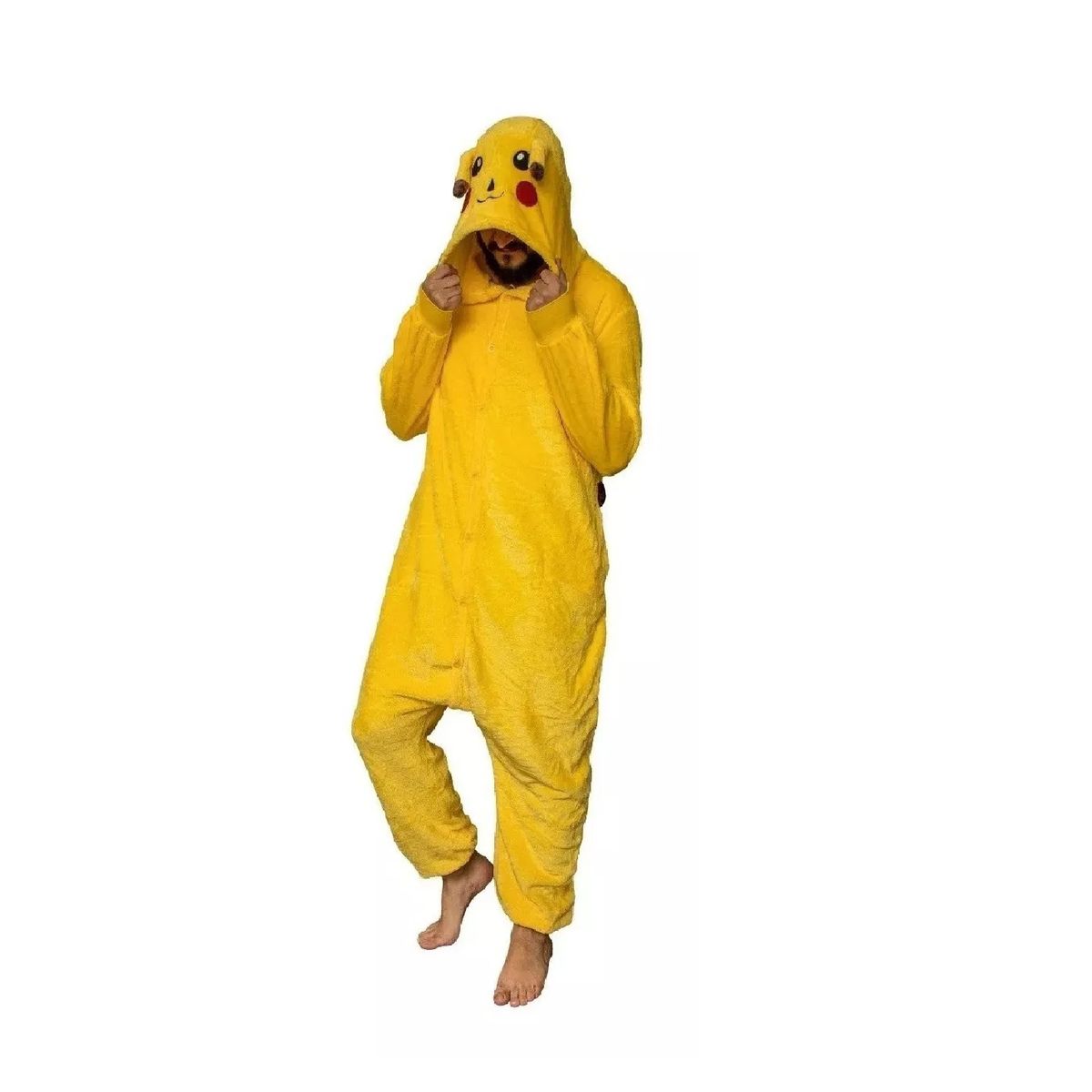 GENERICO - Pijama Enteros Animales - Kigurumi Enterito Niños Adultos Pikachu