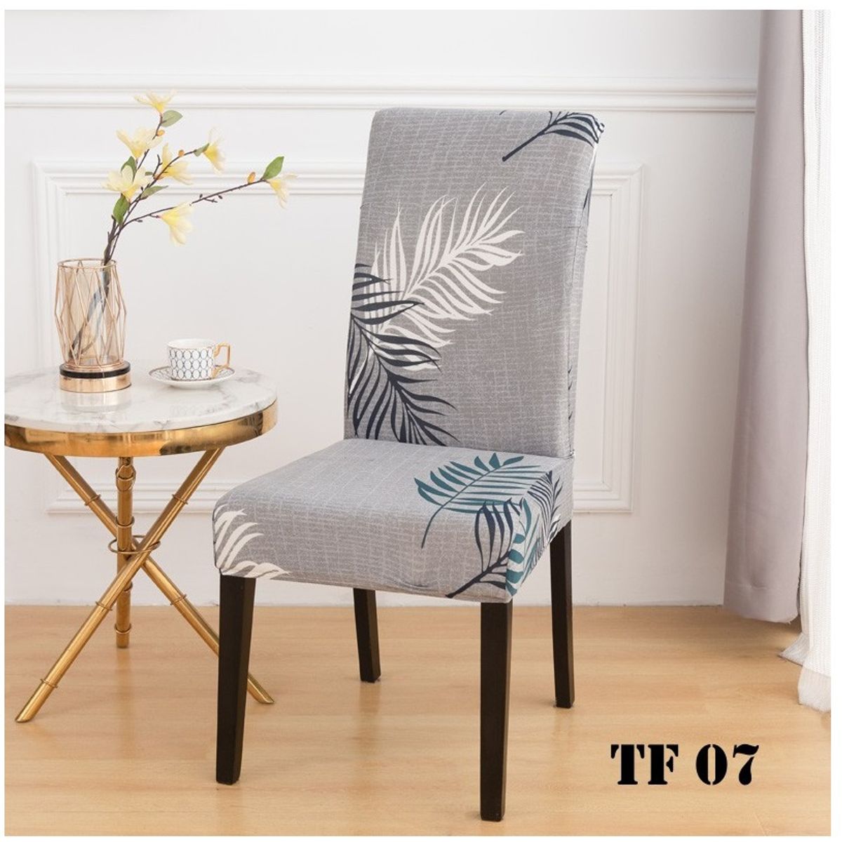 GENERICO - fundas para silla de comedor 6 unidades