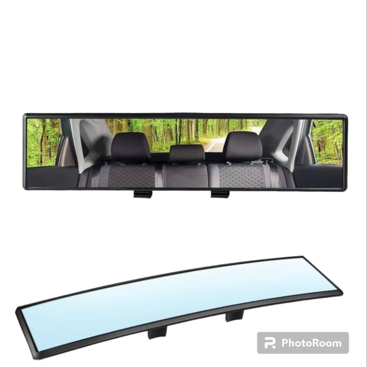 GENERICO - Espejo Retrovisor Interior Panorámico De Ángulo Amplio