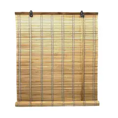GENERICO - Cortina Persiana Roller Enrollable De Bambú 120x180 Cms