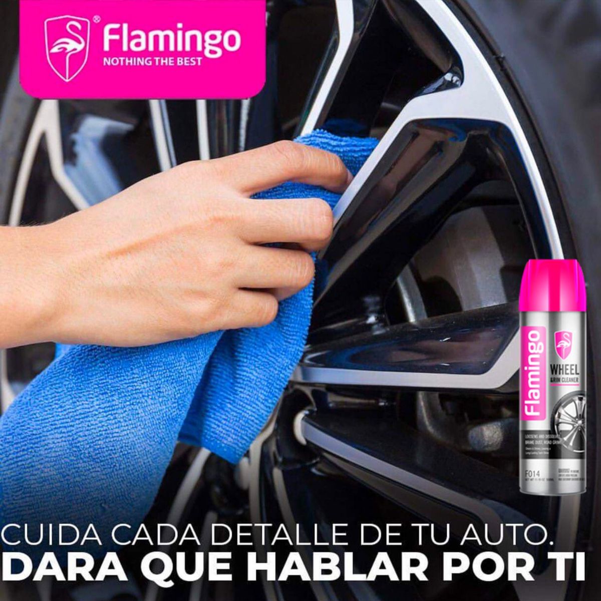 FLAMINGOS - Limpiador De Llantas 500 Ml Flamingochile