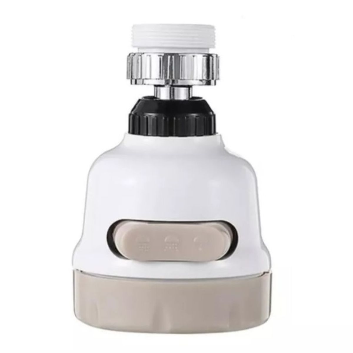 IRM - Filtro Agua Ahorro Llave Hogar, Cocina, Grifo 3 Modos 360°