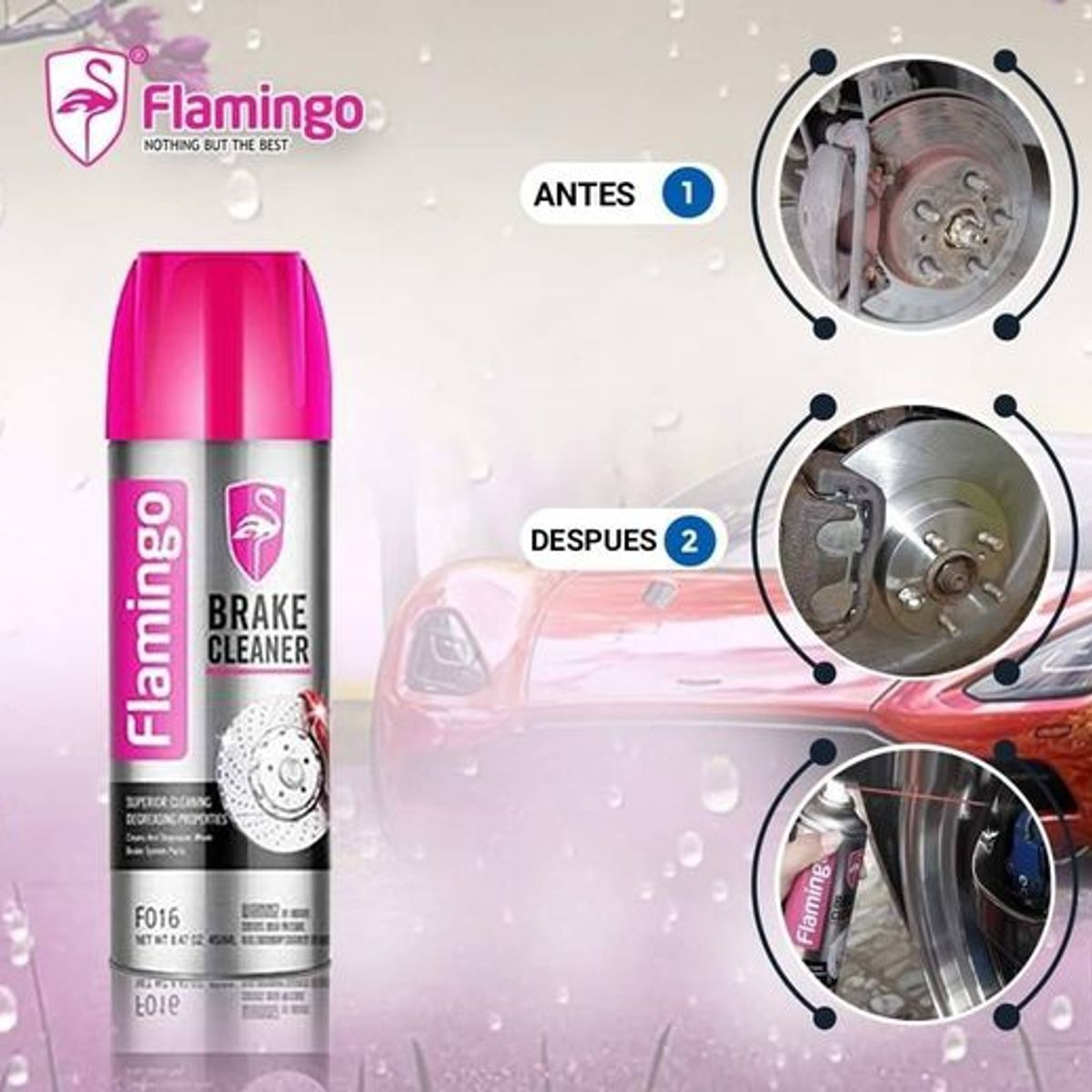 FLAMINGOS - Limpiador De Frenos 450ml Flamingochile