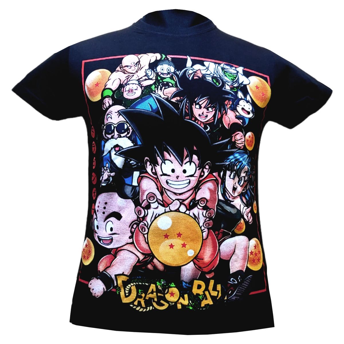 ROLY - Polera Dragon Ball Doble Estampado Color