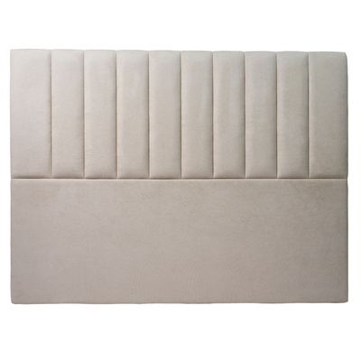Imagen 2 del producto RESPALDO TUBULAR - KING - VELVET COLOR BEIGE