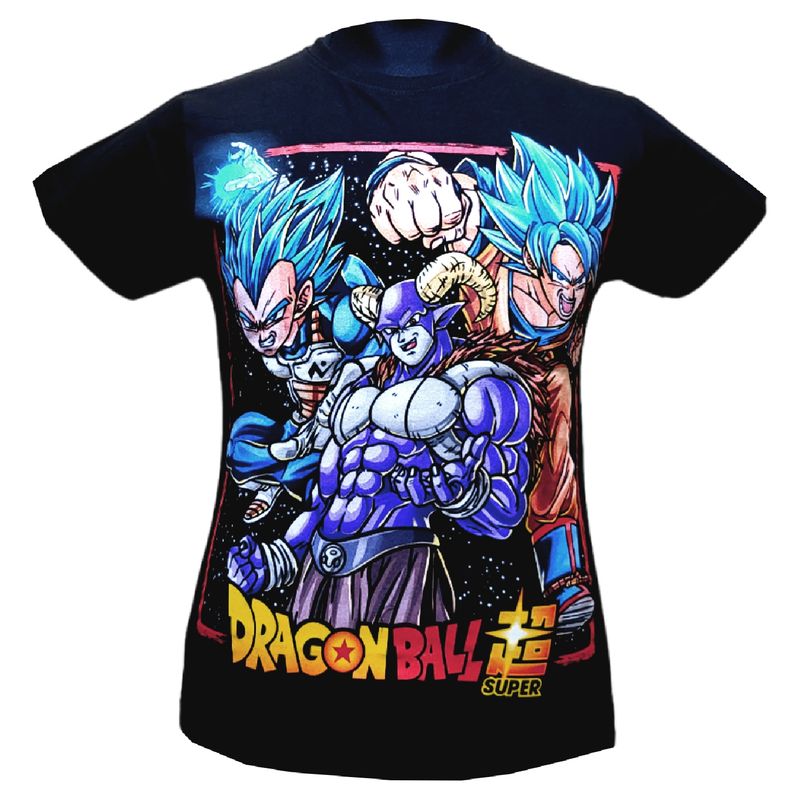 ROLY - Polera Dragon Ball Super Doble Estampado Color