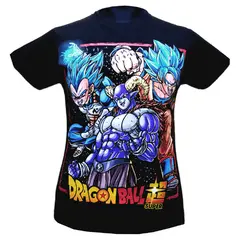 ROLY - Polera Dragon Ball Super Doble Estampado Color