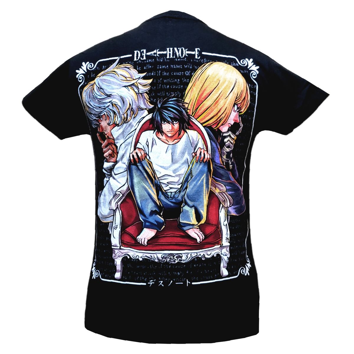 ROLY - Polera Death Note Doble Estampado Color