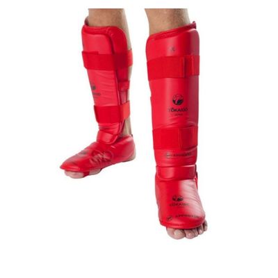 Imagen 2 del producto Canilleras tokaido de artes marciales xs rojo