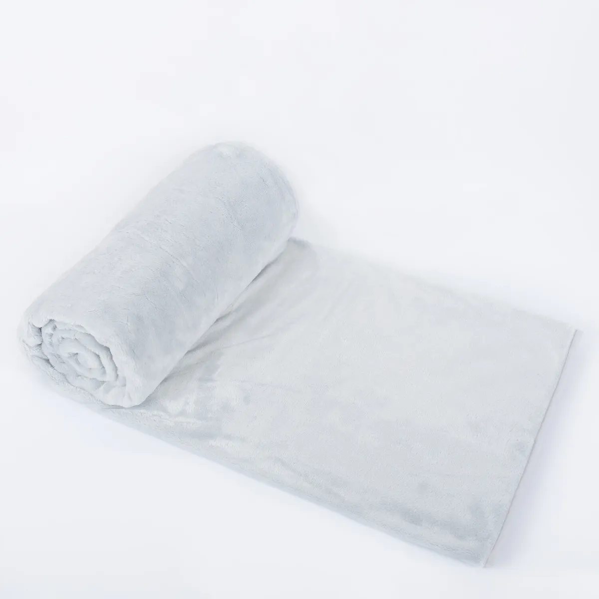 CITADELLE - Frazada Silk Touch 1 Plaza Silver