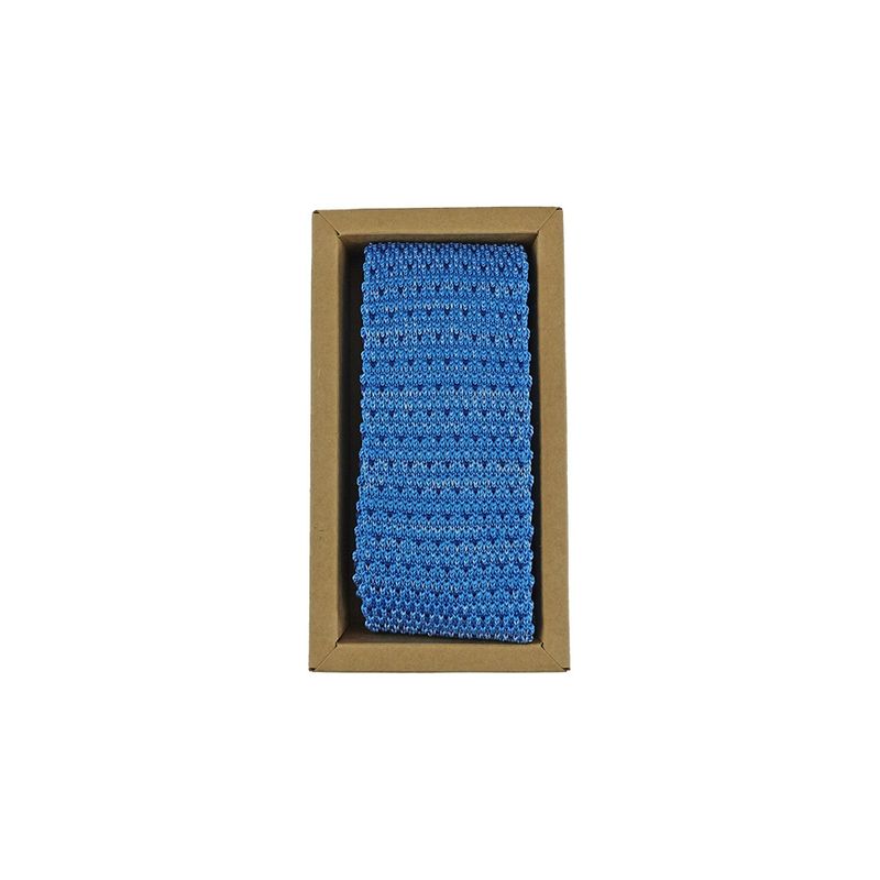 PALMATRI - Corbata Tejida De Punto Palmatri Don Carlos Celeste