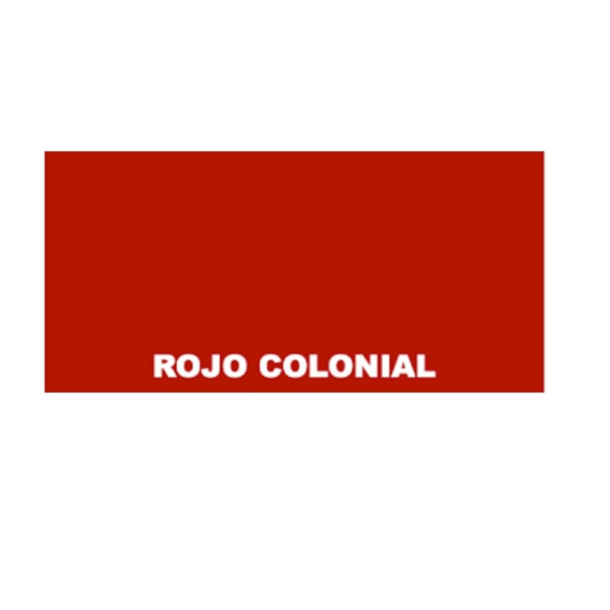 BAUM - Galon Brizzinc ROJO COLONIAL  Baum Colorbrizz