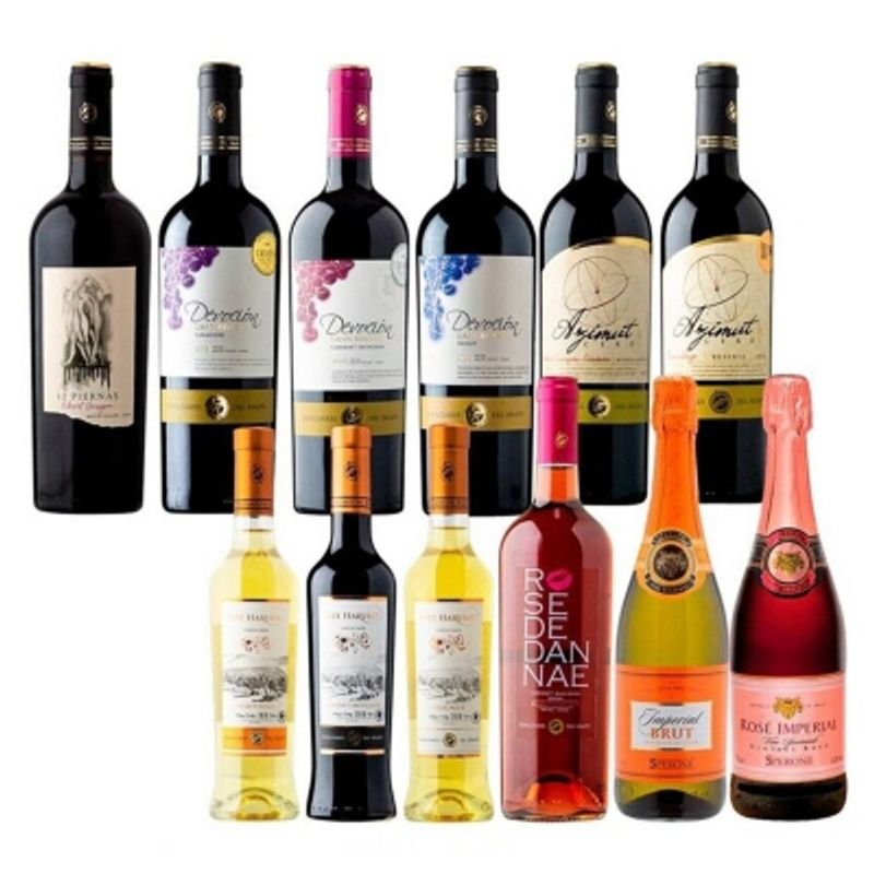 ESPALDARES DEL MAIPO - CAJA  X 12 MIX VINOS ESPALDARES DEL MAIPO